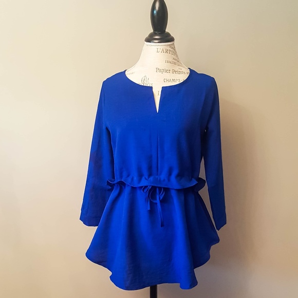 Drawstring Frill Blouse - Picture 6 of 7